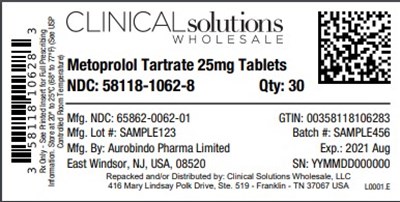 Metoprolol 25mg